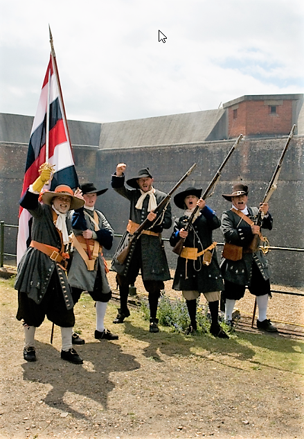 mariniers-1667-regiment-de-marine-michiel-de-ruyter-tocht-naar-chatham-equipage-de-delft-1